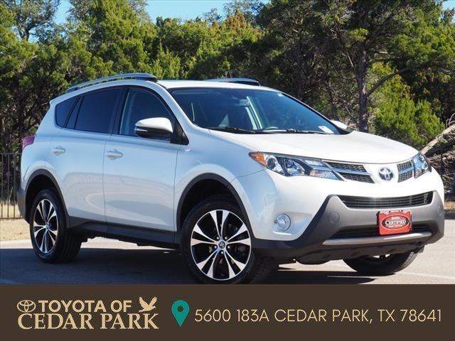 Certified Pre-Owned 2015 Toyota RAV4 Limited Sport Utility in Cedar